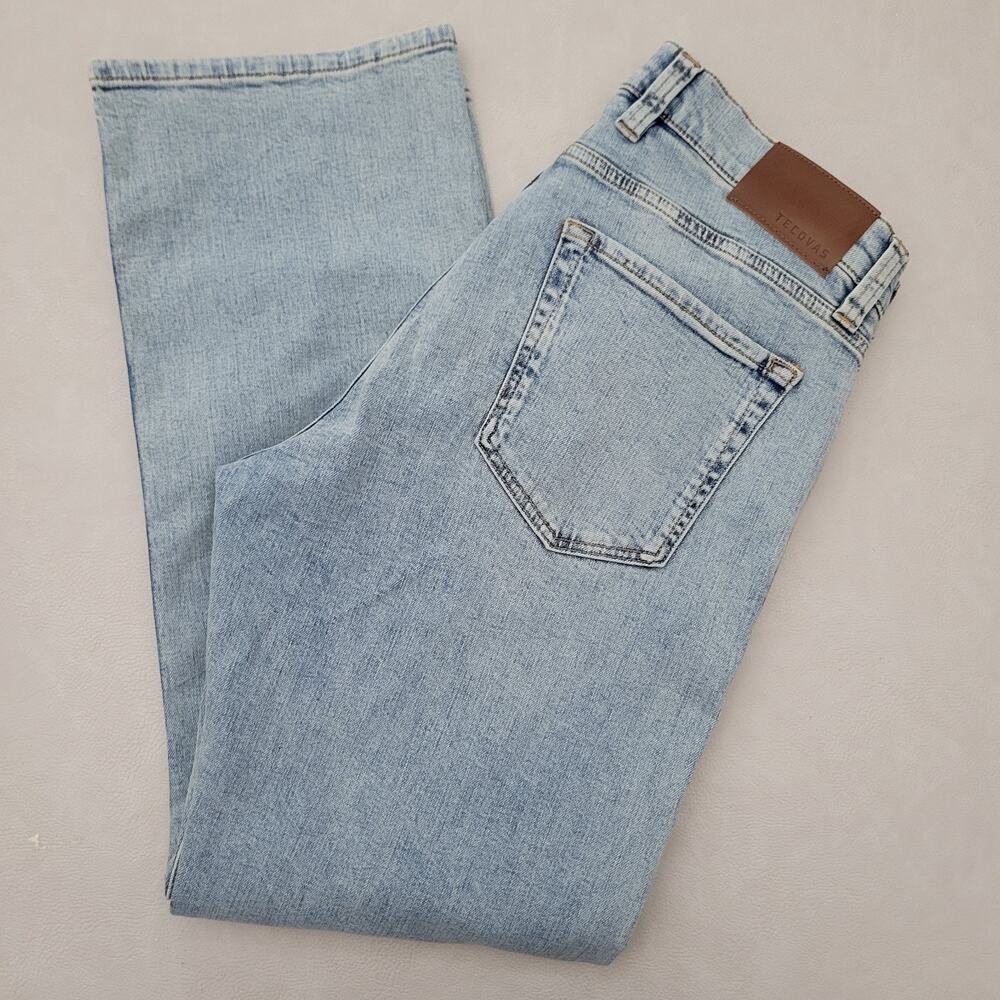 Tecovas Mens Light Blue Standard Jeans 34x30 Excellent